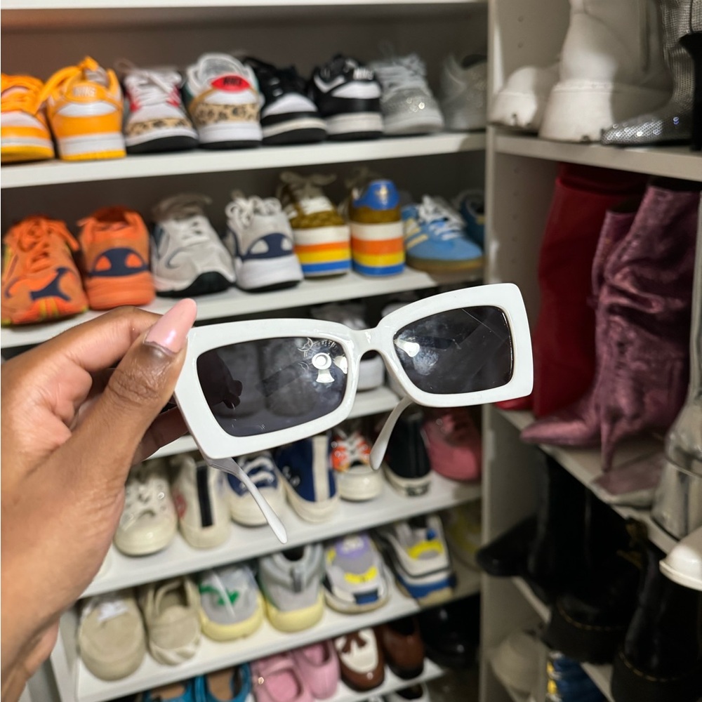 White sunglasses